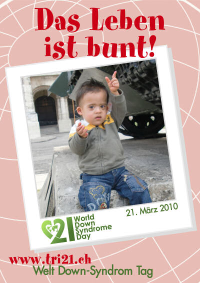 Plakataktion 2010 'Das Leben ist bunt'