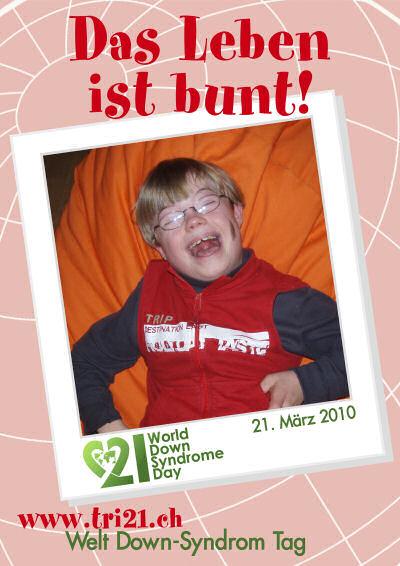 Plakataktion 2010 'Das Leben ist bunt'