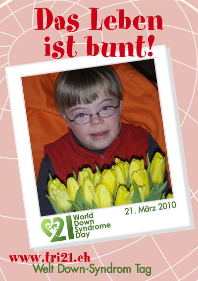 Plakataktion 2010 'Das Leben ist bunt'