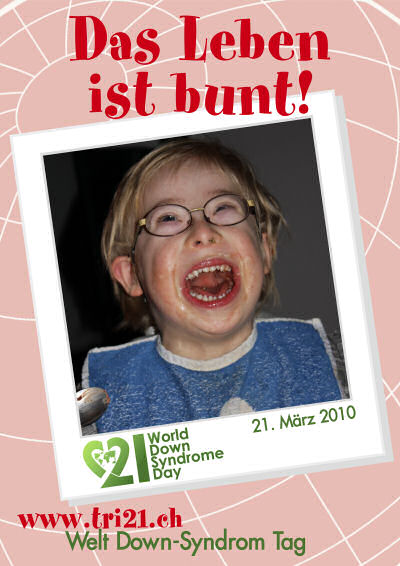 Plakataktion 2010 'Das Leben ist bunt'