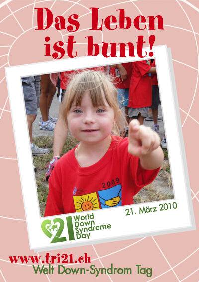 Plakataktion 2010 'Das Leben ist bunt'