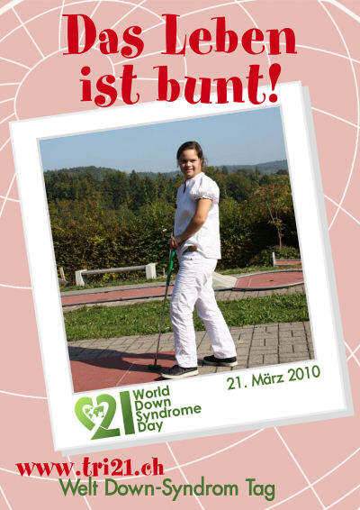 Plakataktion 2010 'Das Leben ist bunt'