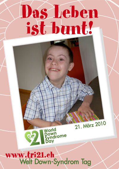 Plakataktion 2010 'Das Leben ist bunt'