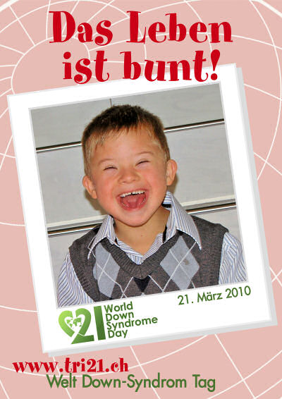Plakataktion 2010 'Das Leben ist bunt'