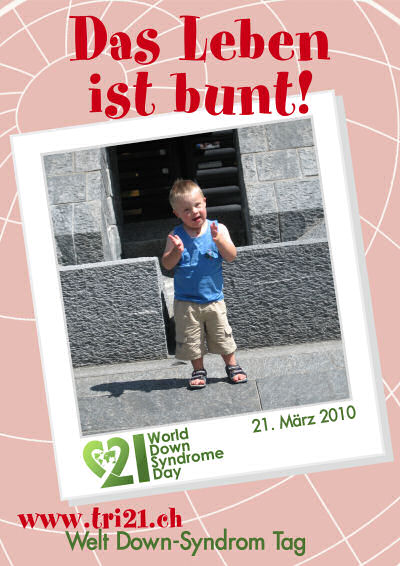 Plakataktion 2010 'Das Leben ist bunt'