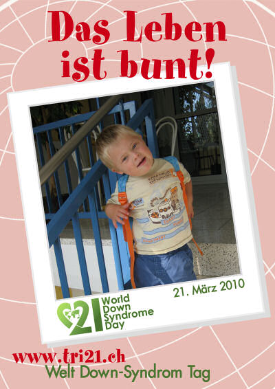 Plakataktion 2010 'Das Leben ist bunt'