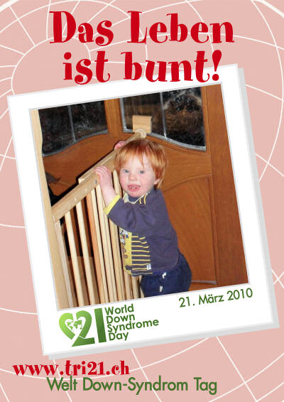 Plakataktion 2010 'Das Leben ist bunt'