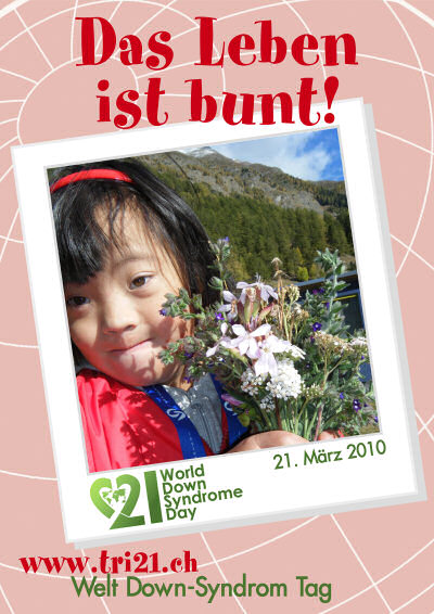 Plakataktion 2010 'Das Leben ist bunt'
