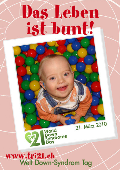 Plakataktion 2010 'Das Leben ist bunt'