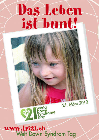 Plakataktion 2010 'Das Leben ist bunt'