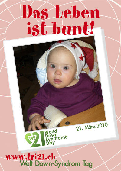 Plakataktion 2010 'Das Leben ist bunt'