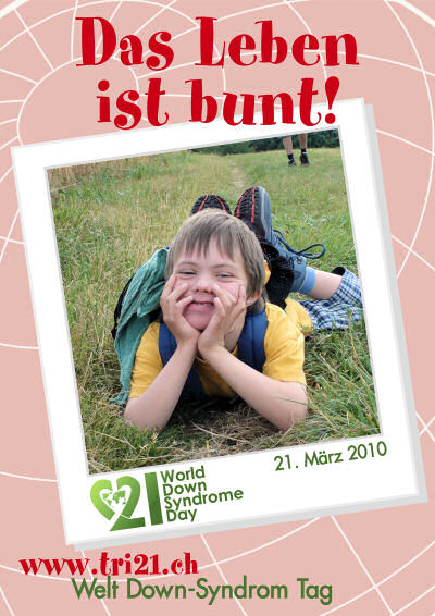 Plakataktion 2010 'Das Leben ist bunt'