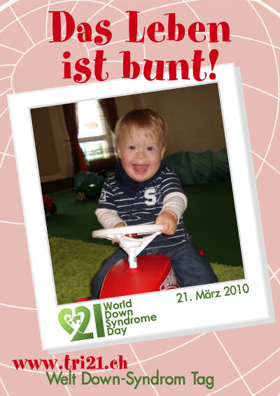 Plakataktion 2010 'Das Leben ist bunt'