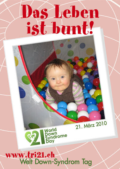 Plakataktion 2010 'Das Leben ist bunt'