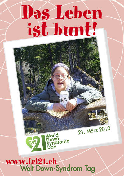 Plakataktion 2010 'Das Leben ist bunt'