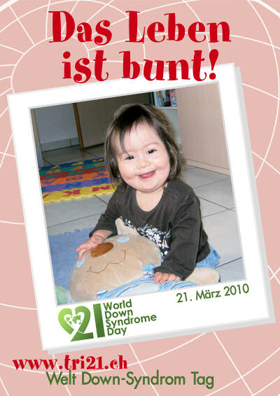 Plakataktion 2010 'Das Leben ist bunt'