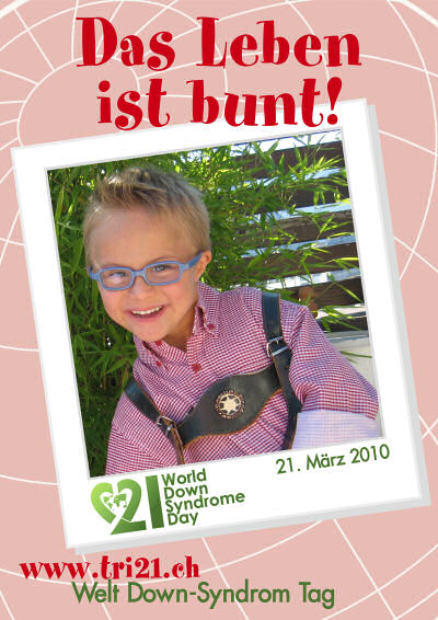 Plakataktion 2010 'Das Leben ist bunt'