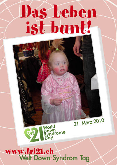 Plakataktion 2010 'Das Leben ist bunt'