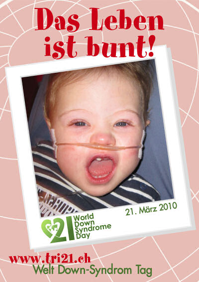 Plakataktion 2010 'Das Leben ist bunt'