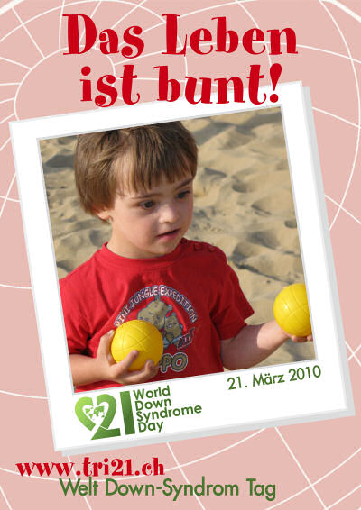 Plakataktion 2010 'Das Leben ist bunt'