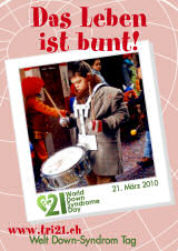 Poster zum Welt Down-Syndrom Tag 2010