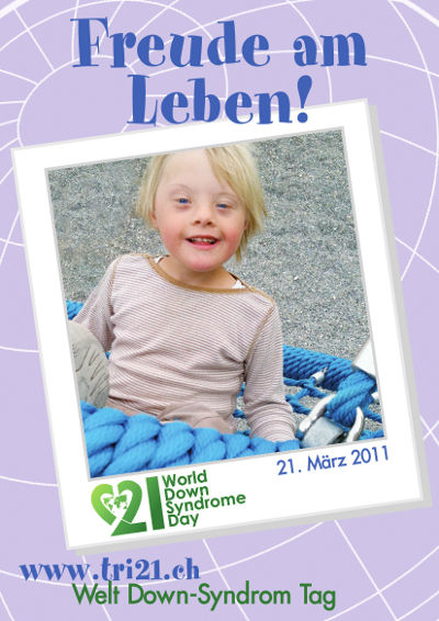 Plakataktion 2011 'Freude am Leben!'