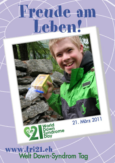 Plakataktion 2011 'Freude am Leben!'