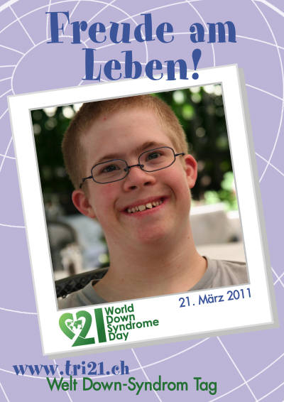 Plakataktion 2011 'Freude am Leben!'