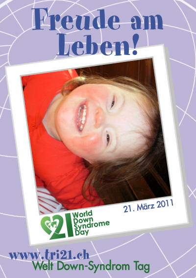 Plakataktion 2011 'Freude am Leben!'