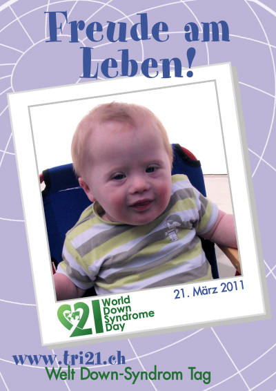 Plakataktion 2011 'Freude am Leben!'