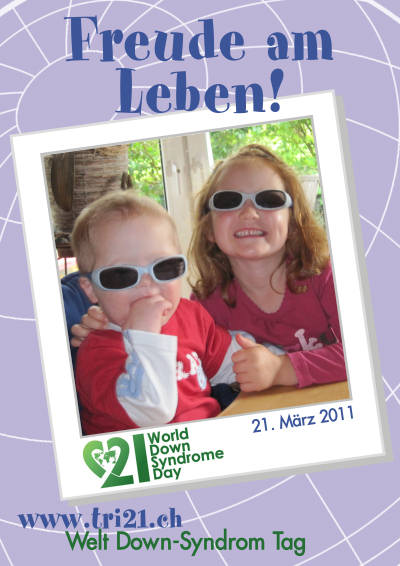 Plakataktion 2011 'Freude am Leben!'