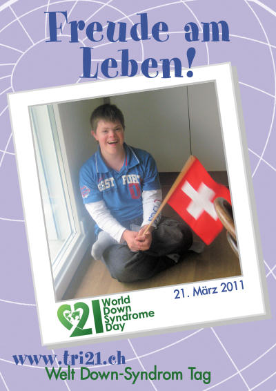 Plakataktion 2011 'Freude am Leben!'