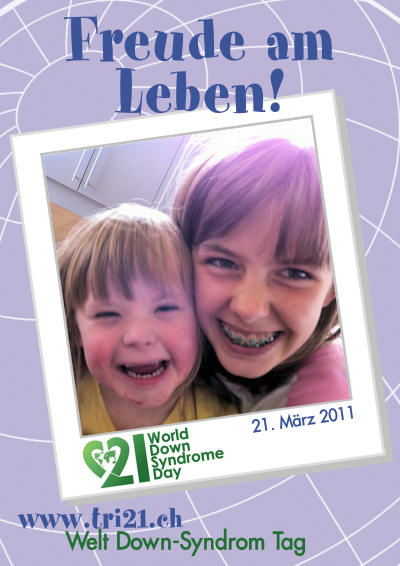 Plakataktion 2011 'Freude am Leben!'