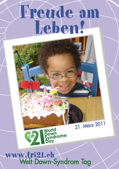 Plakataktion 2011 'Freude am Leben!'