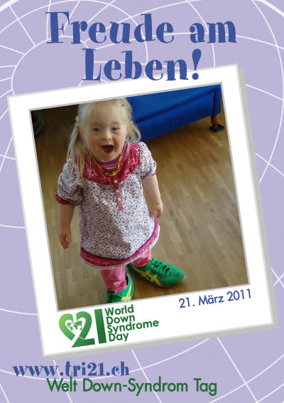 Plakataktion 2011 'Freude am Leben!'