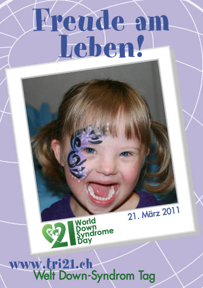 Plakataktion 2011 'Freude am Leben!'