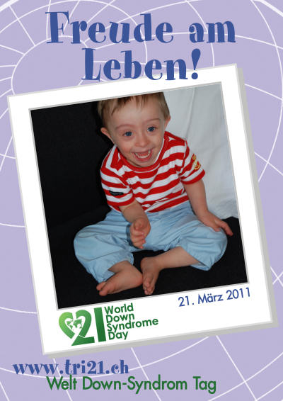 Plakataktion 2011 'Freude am Leben!'