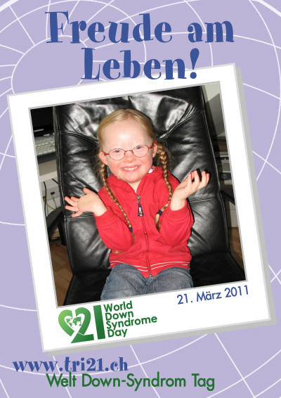 Plakataktion 2011 'Freude am Leben!'