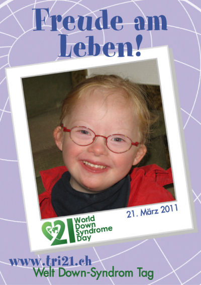 Plakataktion 2011 'Freude am Leben!'