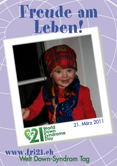 Plakataktion 2011 'Freude am Leben!'