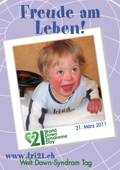 Plakataktion 2011 'Freude am Leben!'
