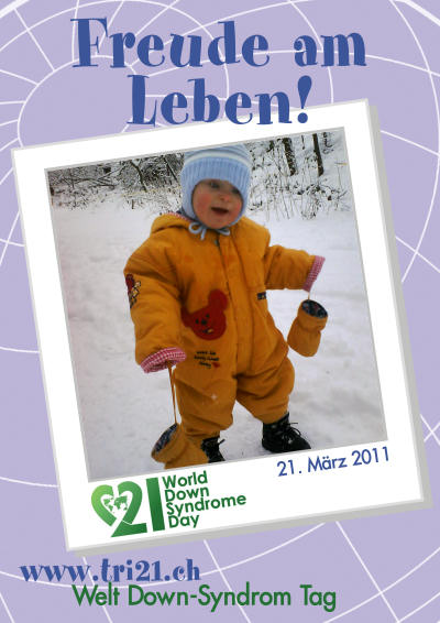 Plakataktion 2011 'Freude am Leben!'