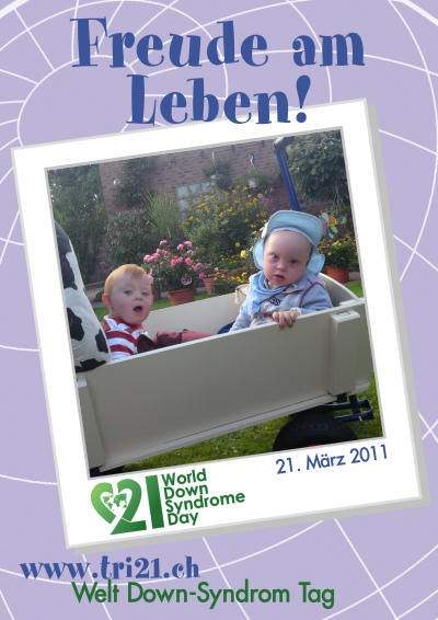 Plakataktion 2011 'Freude am Leben!'