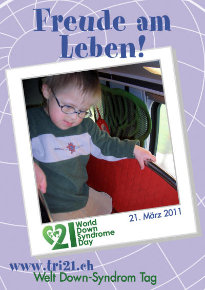Plakataktion 2011 'Freude am Leben!'