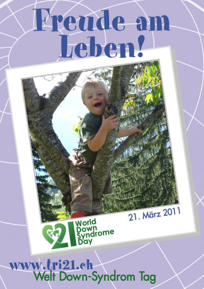 Plakataktion 2011 'Freude am Leben!'