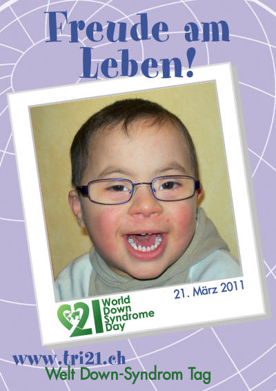 Plakataktion 2011 'Freude am Leben!'