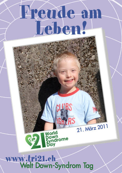 Plakataktion 2011 'Freude am Leben!'