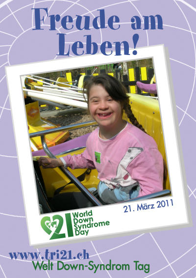 Plakataktion 2011 'Freude am Leben!'