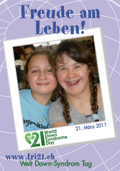 Plakataktion 2011 'Freude am Leben!'