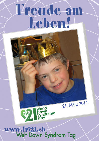 Plakataktion 2011 'Freude am Leben!'